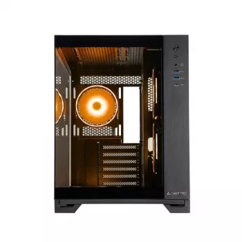 Chieftec Visio GM-30B-TG-OP nero vetro temperato x 2 cubo nero