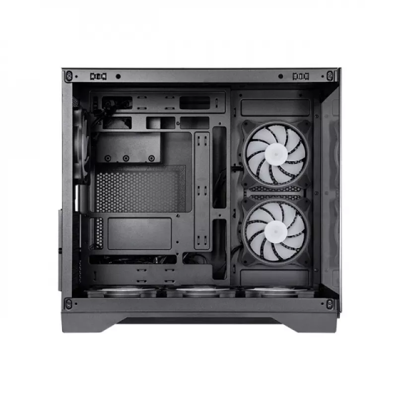 Chieftec Visio GM-30B-TG-OP nero vetro temperato x 2 cubo nero