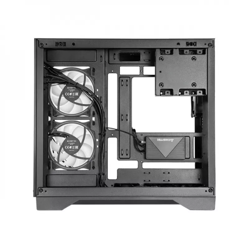 Chieftec Visio GM-30B-TG-OP nero vetro temperato x 2 cubo nero