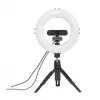 Hama SpotLight Smart 80 II luce ad anello LED, set per smartphone, con mini treppiede