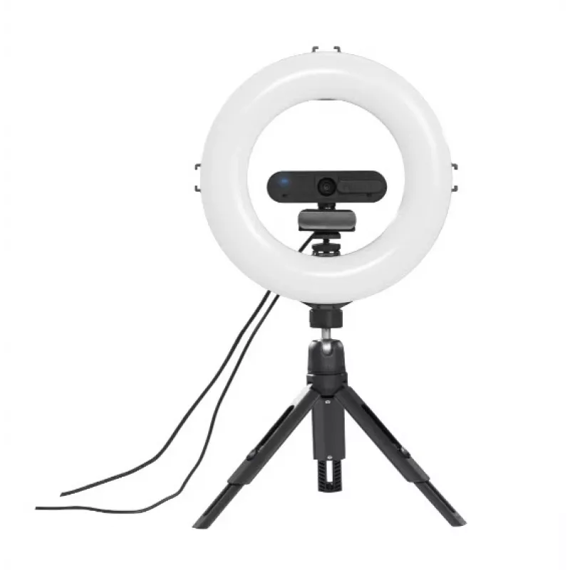 Hama SpotLight Smart 80 II luce ad anello LED, set per smartphone, con mini treppiede