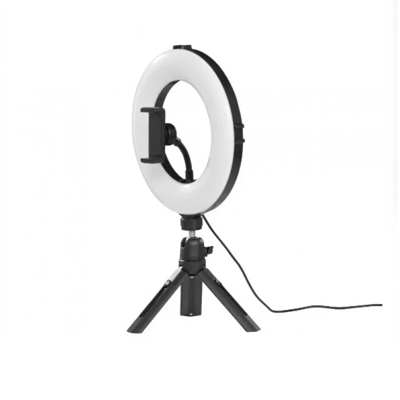 Hama SpotLight Smart 80 II luce ad anello LED, set per smartphone, con mini treppiede