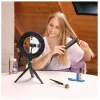 Hama SpotLight Smart 80 II luce ad anello LED, set per smartphone, con mini treppiede