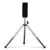 Hama Fancy 2in1 mini treppiede per cellulare e fotocamera (¼), treppiede da viaggio, 16 cm, argento