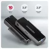 Axagon ADSA-FPX USB-C 10Gbps FAST PORT X adattatore per SSD/HDD da 2,5
