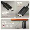 Axagon RVD-HI20C2 cavo DisplayPort -> HDMI 2.0b 1,8m, 4K/60Hz