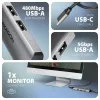 Axagon HMC-H3A hub USB 5Gbps, 3x USB-A, HDMI 4k/30Hz, cavo USB-C 15cm