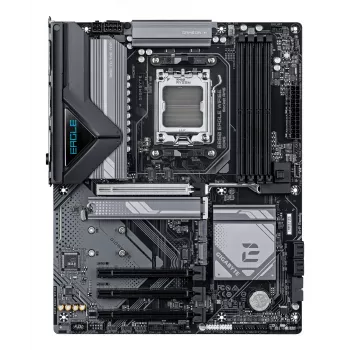 GIGABYTE B850 EAGLE WIFI6E scheda madre - CPU AMD Ryzen serie 9000, VRM digitale 8+2+2 fasi, fino a 8200MHz DDR5 (OC), 1xPCIe 5.0 + 2xPCIe 4.0 M.2, GbE LAN, WIFI 6E, USB 3.2 Gen 2