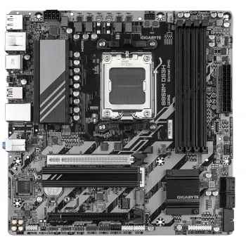 GIGABYTE B850M DS3H scheda madre - CPU AMD Ryzen serie 9000, VRM digitale 16+2+2 fasi, fino a 8200MHz DDR5 (OC), 1xPCIe 5.0 + 1xPCIe 4.0 M.2, 2.5 LAN, USB 3.2 Gen 2