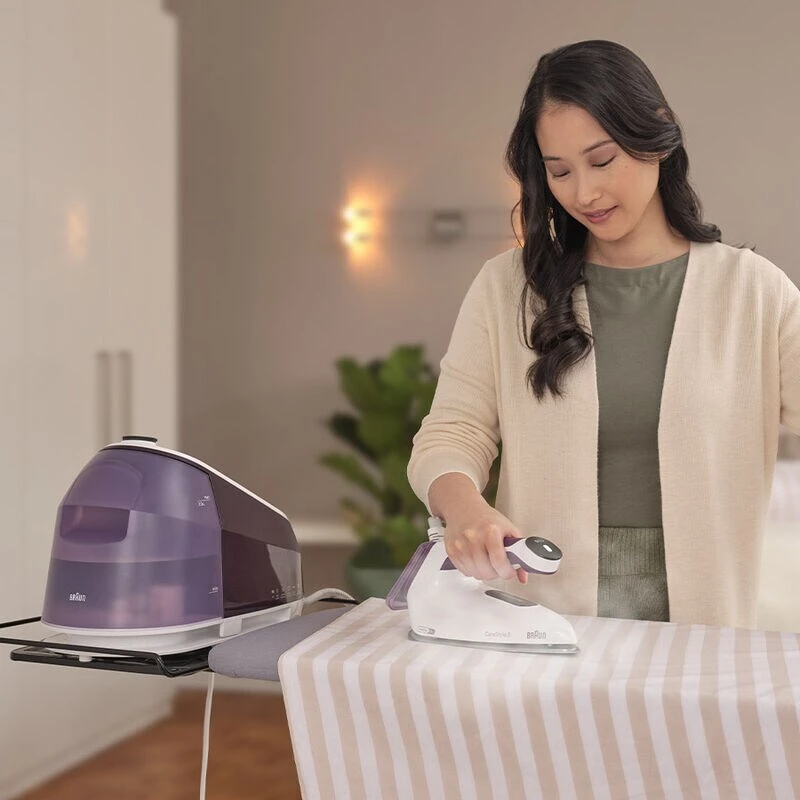 Braun CareStyle 5 IS5247VI 2400 W 2 L suola EloxalPlus viola, bianco