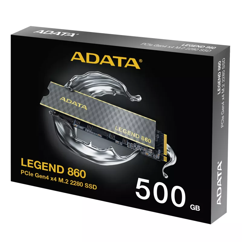 ADATA LEGEND 860 SLEG-860-500GCS unità a stato solido interna 500 GB M.2 PCI Express 4.0 NVMe 3D NAND