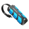ADATA SSD esterno SC740 2TB Plug&Go Blue 1050/1000 MIL.STD USB Type-C 3.2 Gen 2 (3.1 Gen 2) nero, blu