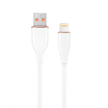 GEMBIRD Cavo dati e di ricarica Premium in silicone 8-Pin, 1,5 m – bianco