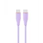 GEMBIRD Cavo dati e di ricarica in silicone USB Type-C Power Delivery (PD) 60W, 1,5 m viola