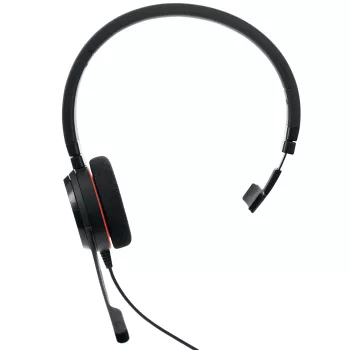Jabra Evolve 20 cuffie con filo con archetto ufficio/call center USB Type-C / USB Type-A nero