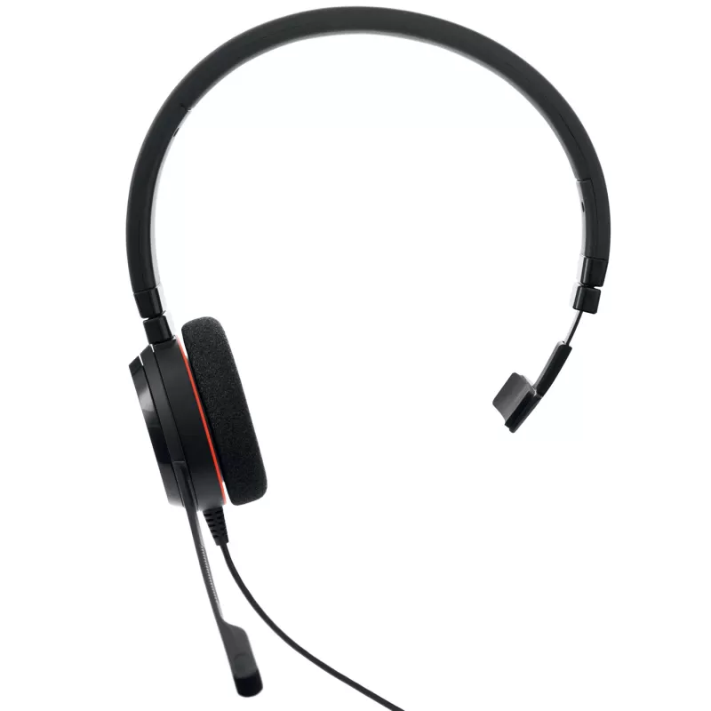 Jabra Evolve 20 cuffie con filo con archetto ufficio/call center USB Type-C / USB Type-A nero