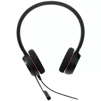 Jabra Evolve 20 cuffie con filo con archetto ufficio/call center USB Type-C / USB Type-A nero