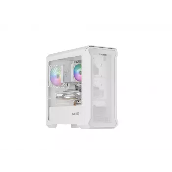 GENESIS Irid 503 Mini Tower trasparente, bianco