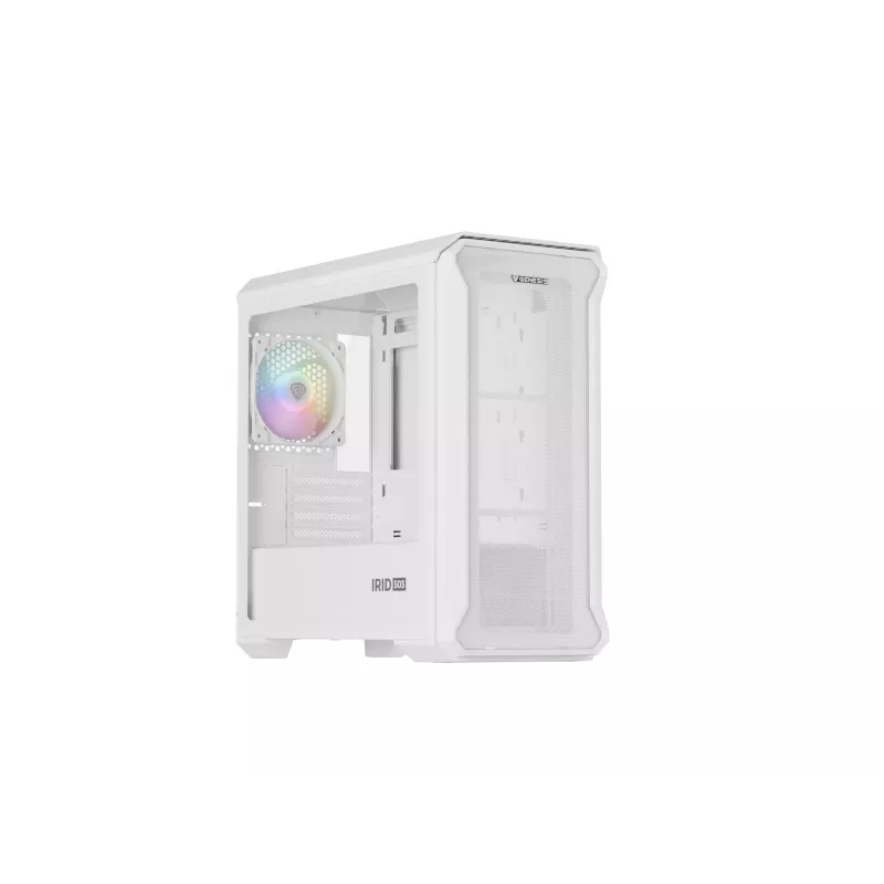 GENESIS Irid 503 Mini Tower trasparente, bianco