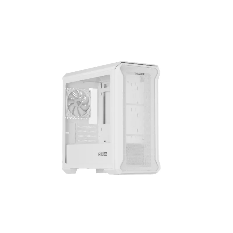 GENESIS Irid 503 Mini Tower trasparente, bianco