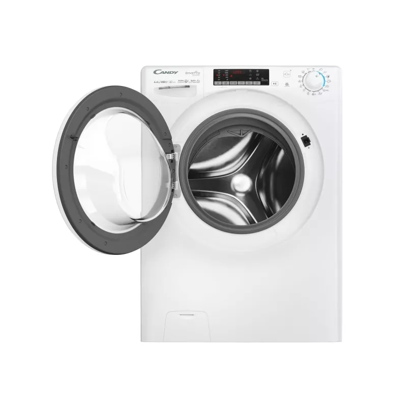 Candy Smart Pro COW 4644TWM6/1-S lavasciuga a libera installazione a carica frontale bianco
