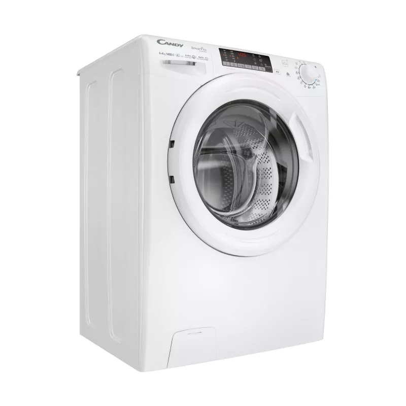 Candy Smart Pro COW 4644TWM6/1-S lavasciuga a libera installazione a carica frontale bianco