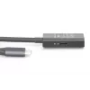 DIGITUS Cavo prolunga attivo USB-C – 5G USB 3.2 Gen1 USB-C – USB-C (M/F) – 5m
