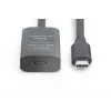 DIGITUS Cavo prolunga attivo USB-C - 5G USB 3.2 Gen1 USB-C - USB-C (M/F) - 10m