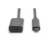 DIGITUS Cavo prolunga attivo USB-C – 10G USB 3.2 Gen2 USB-C – USB-C (M/F) – 5 m