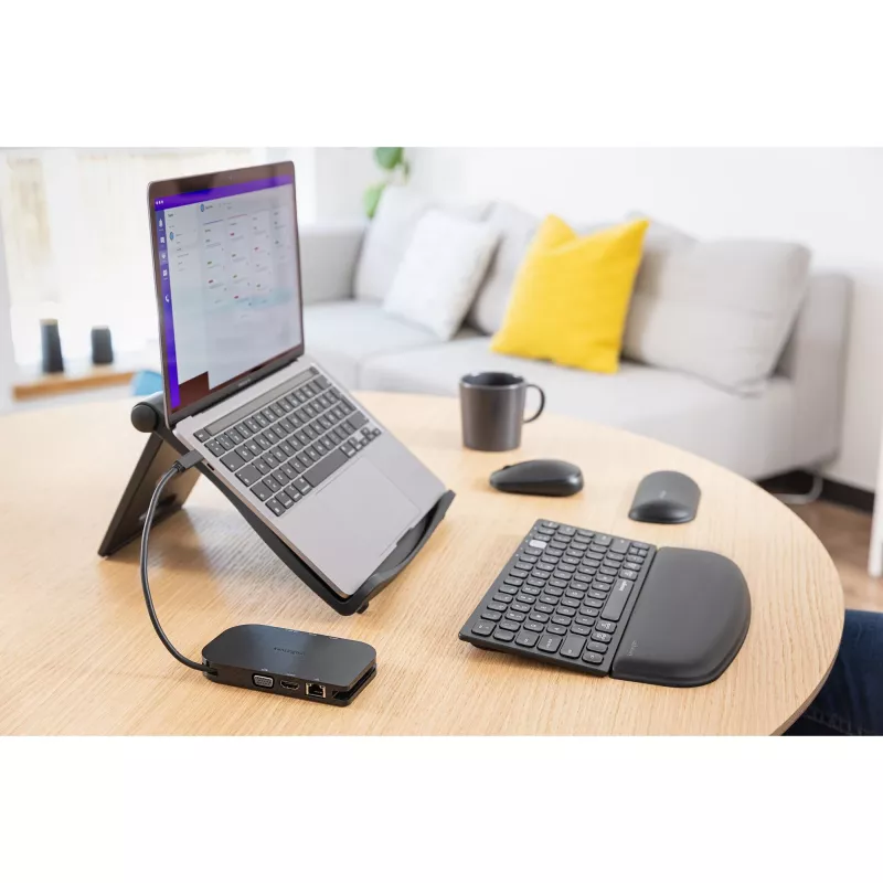 Kensington SmartFit Easy Riser EQ K52805EU supporto di raffreddamento per laptop, 12-17 pollici (30,5-43,2 cm), plastica ABS, nero