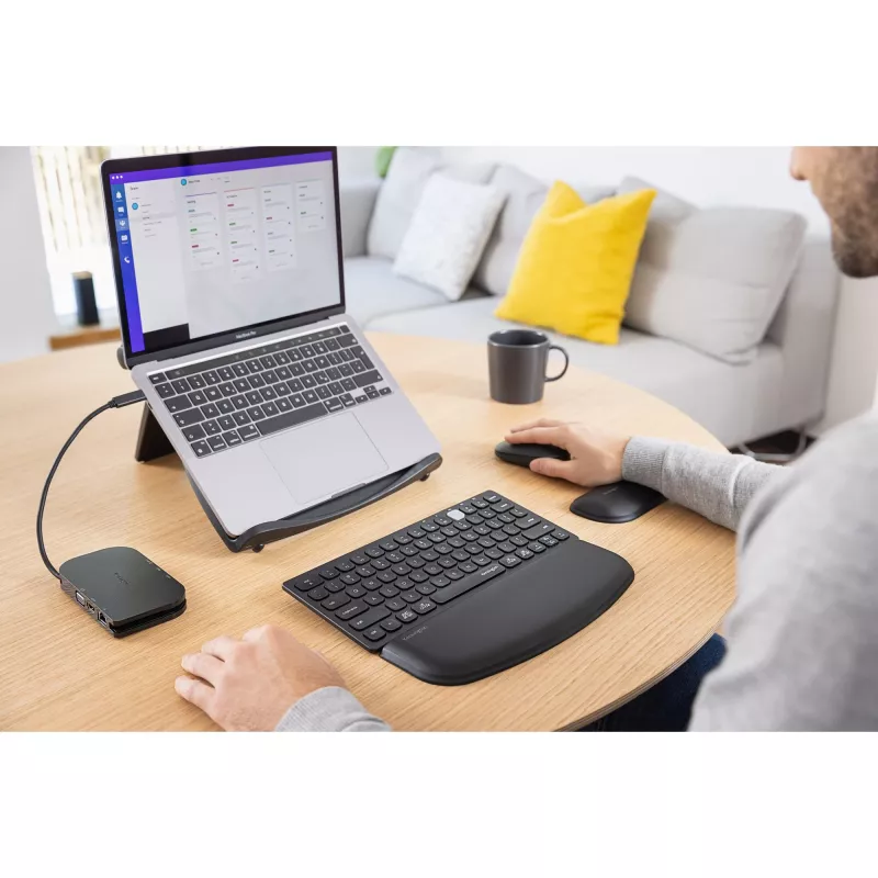 Kensington SmartFit Easy Riser EQ K52805EU supporto di raffreddamento per laptop, 12-17 pollici (30,5-43,2 cm), plastica ABS, nero