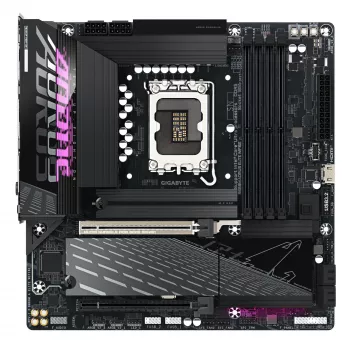 GIGABYTE B860M AORUS ELITE WIFI6E scheda madre - CPU Intel Core Ultra Series, VRM 12+1+2+1 fasi, fino a 9200 MHz DDR5, 1xPCIe 5.0 + 2xPCIe 4.0 M.2, LAN 2,5 GbE, WIFI 6E, Thunderbolt