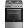 Beko FBE62130GXDN cucina a libera installazione elettrica gas nero