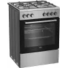 Beko FBE62130GXDN cucina a libera installazione elettrica gas nero