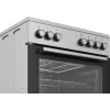 Beko FBE62130GXDN cucina a libera installazione elettrica gas nero