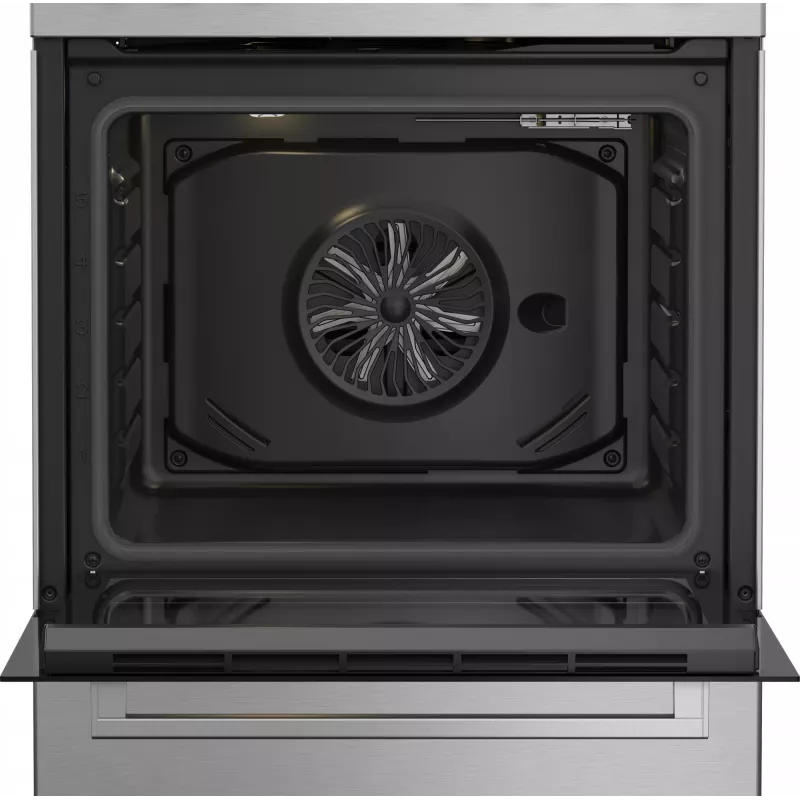 Beko FBE62130GXDN cucina a libera installazione elettrica gas nero