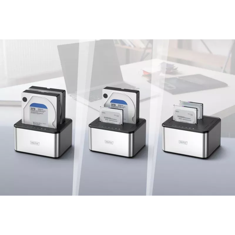 DIGITUS dock SATA USB 3.0 – 2 porte 2,5