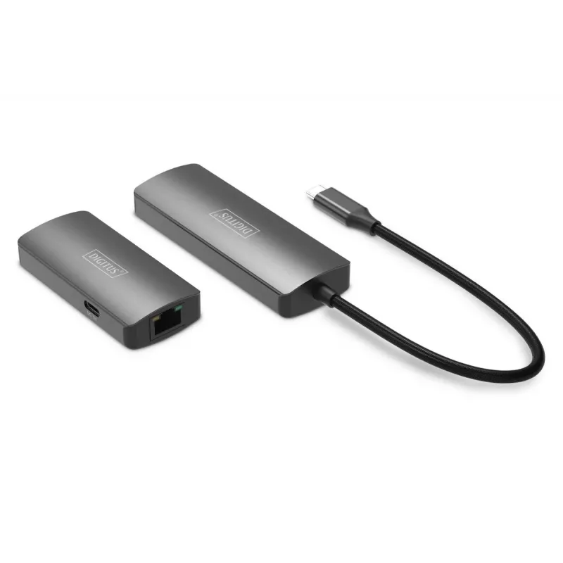 DIGITUS set extender video USB-C - HDMI 4K/120Hz CAT6 30m