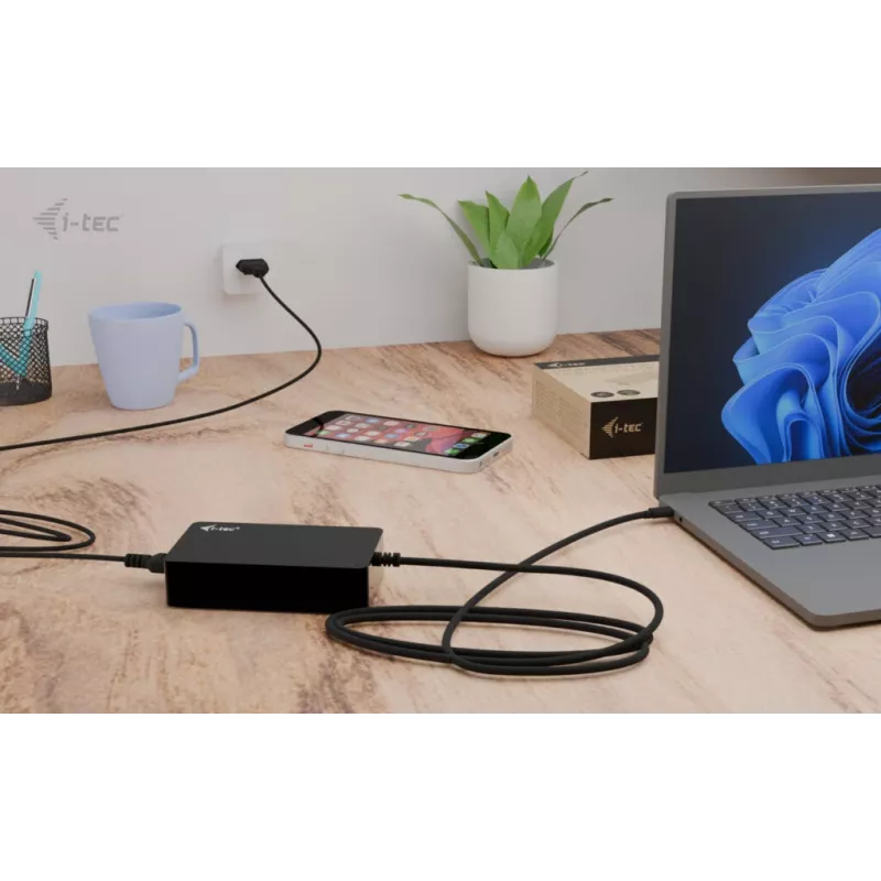 i-tec caricabatterie universale USB-C PD 3.1 140 W, interno, corrente alternata, 28 V, 5 A, nero