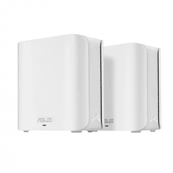 ASUS ZenWiFi BD4 (confezione da 2 EU+UK) dual band (2,4 GHz / 5 GHz) Wi-Fi 7 (802.11be) bianco interno