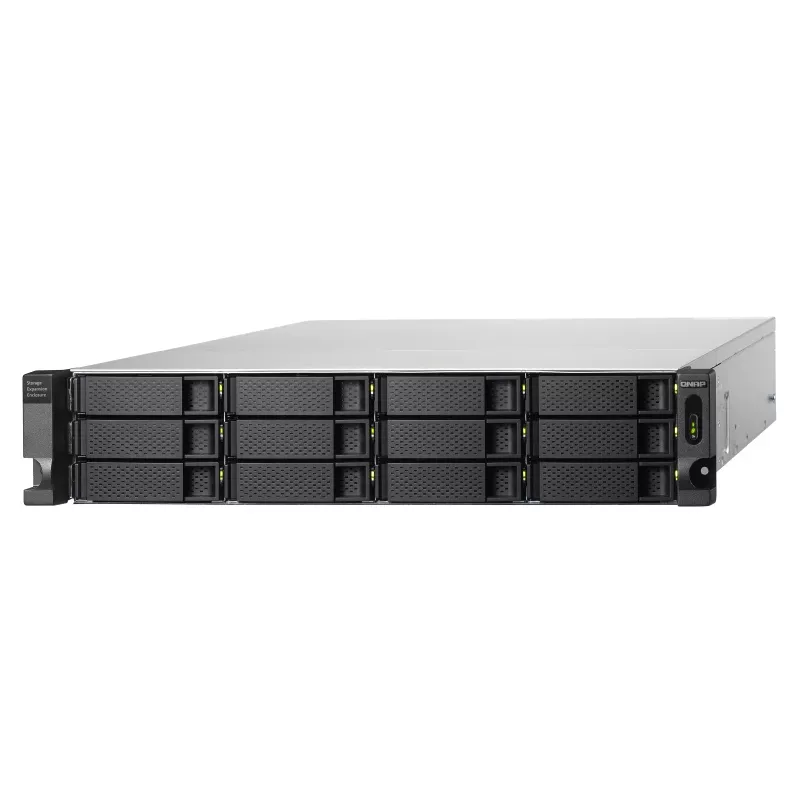 QNAP - TL-R1200C-RP - Array di dischi - 12 vani (SATA-600) USB 3.2 Gen 2 (esterno) installabile in rack 2U