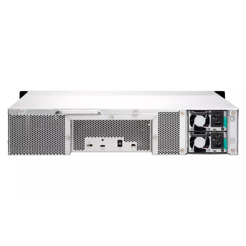QNAP - TL-R1200C-RP - Array di dischi - 12 vani (SATA-600) USB 3.2 Gen 2 (esterno) installabile in rack 2U