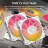 Dissipatore CPU CORSAIR - Icue Link Titan 240 Rx RGB dissipatore liquido AIO - bianco