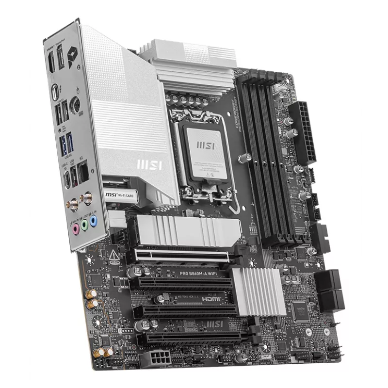 Scheda madre MSI PRO B860M-A WIFI Intel B860 LGA 1851 (Socket V1) micro ATX