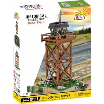 Set di costruzioni Cobi Blocks torre di controllo 664 pezzi modello COBI-3125