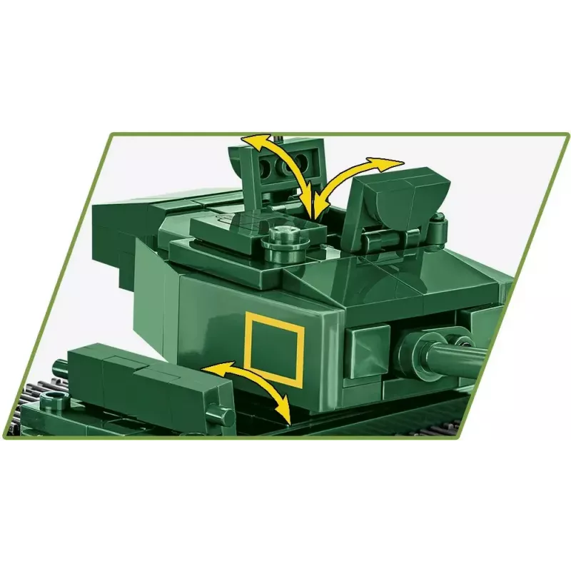 Set di costruzioni Cobi Blocks Mark IV Churchill, 668 pezzi (COBI-3128)