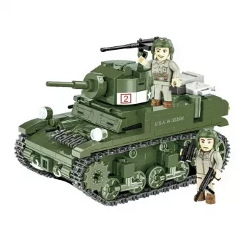 Set di mattoncini Cobi Blocks M3 Stuart, 511 pezzi, compatibile con altre marche