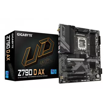 Scheda madre GIGABYTE Z790 D AX ATX — Intel LGA1700, Z790, DDR5, 4×DIMM, Wi‑Fi 6E, 2.5Gb LAN