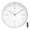 Orologio al quarzo Hama Sardinia Circle grigio bianco batteria AA 300 mm