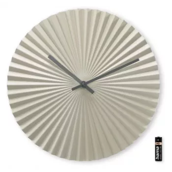 Hama Barbados orologio al quarzo rotondo verde, grigio